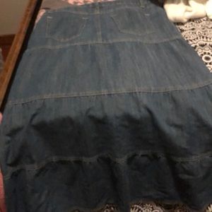 Demin skirt